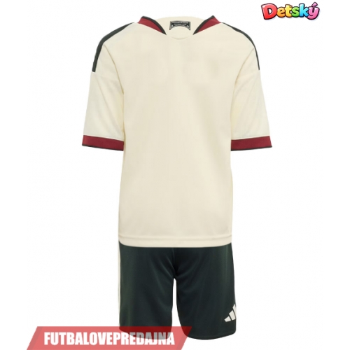 Lacne Dětský Futbalové dres Manchester United 2026-27 Krátky Rukáv - Tretina (+ trenírky)